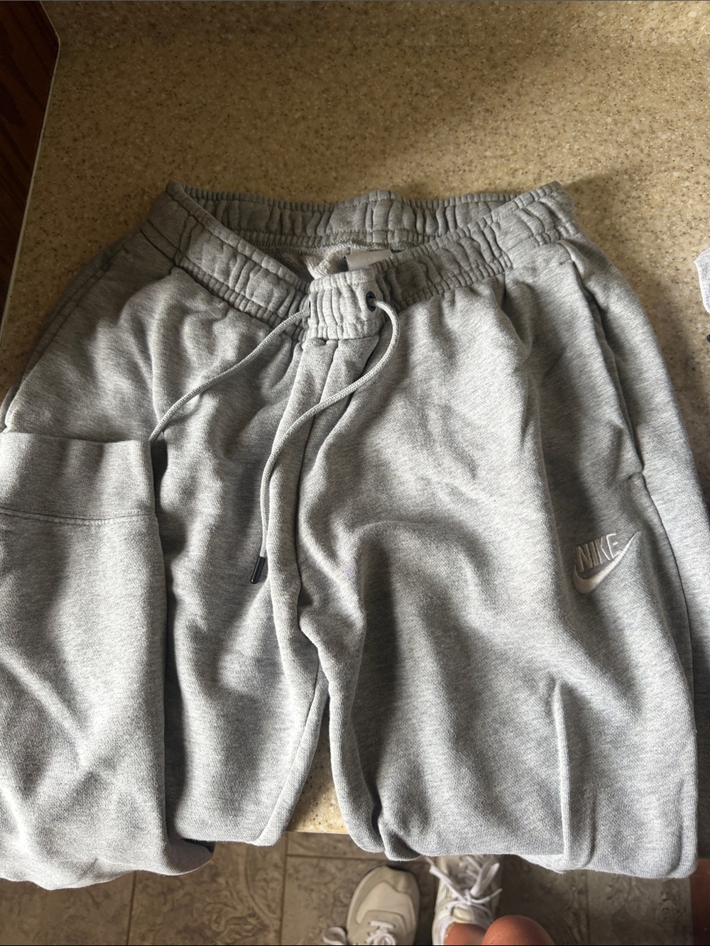 Nike Kids Gray Heather Jogger Sweatpants
